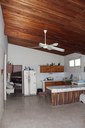 Living to Kitchen-High Ceilings
