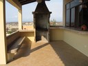 Covered Terrace With Brick Oven