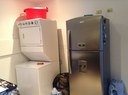 Extra Refrigerator and Washer/Dryer