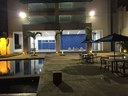 Pool Area Looks Beautiful At Night