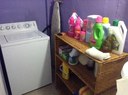 Laundry Room with Shelving