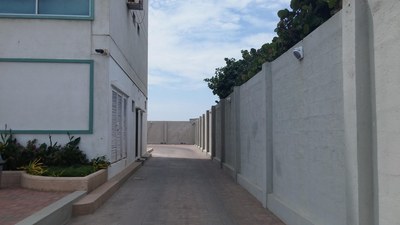 Driveway To Parking Lot  