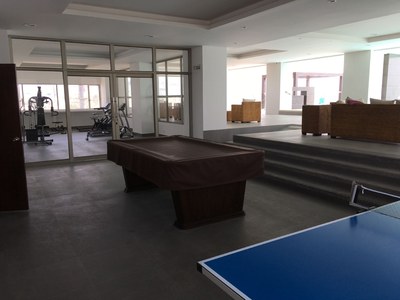  View From Ping Pong Table To Exercise Room