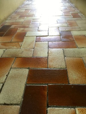   Nice Tile Flooring. 