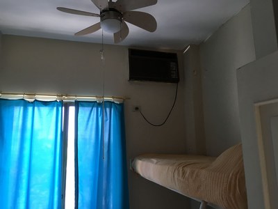  Third Bedroom With Air Conditioner and Ceiling Fan.