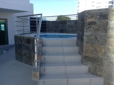  Stairs To Jacuzzi 