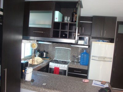  Close Up View Of The Kitchen. 