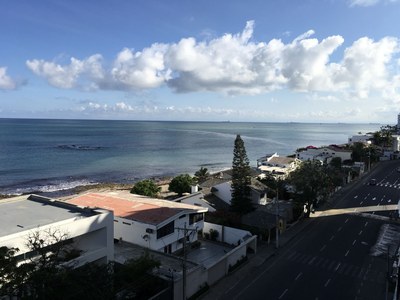  View Overlooking San Lorenzo And The Ocean. 