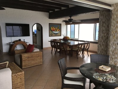  Balcony To Dining Room View 