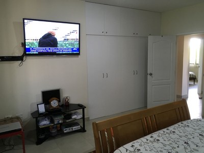   Master Bedroom TV. 