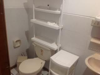  Bathroom with Extra Shelving
