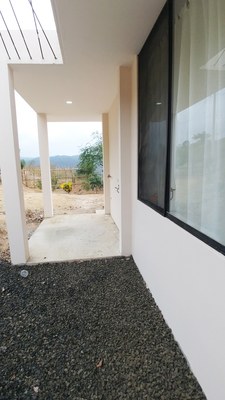 Gravel Area Next To Side Of House