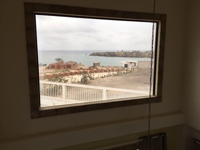 Ayangue lobster bay cliff house upstairs picture window view