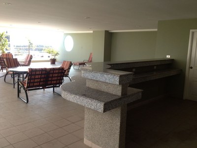 Second Floor Recreation Area With Bar