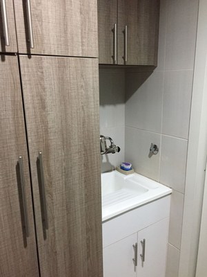 Laundry Room Sink And Storage Cabinets