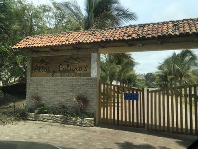   Entrance Gate To Community. 
