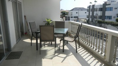  Large Balcony With Patio Furniture 