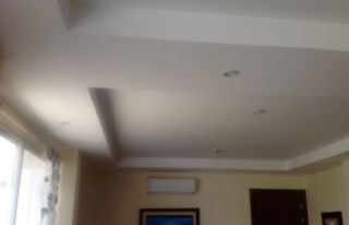 Tray Style Ceilings In Living Room 