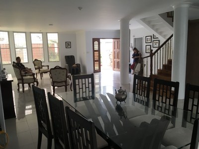 View From Dining Room To Living Room