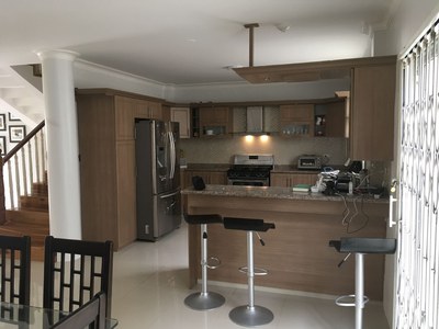 View Of Kitchen From Dining Room
