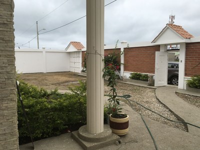 View From Front Porch Toward Front Of Side Lot