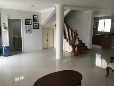 View Of Staircase From Living Room