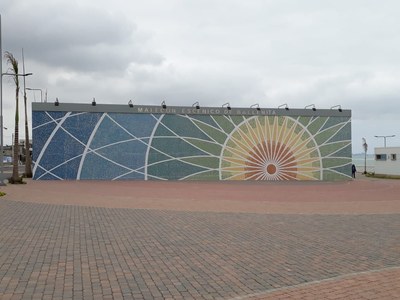 View Of Mosaic On New Malecon