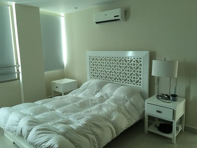 Master Bedroom With Air Conditioner