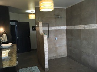 Oversized Shower In Master Bathroom
