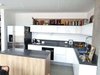 Kitchen in modern urban condos for sale in the heart of Quito