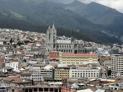 Views of Historic Downtown in Quito