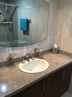 Oversized Vanity In Master Bathroom