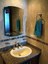Vanity Mirror And Beautiful Tile In Guest Bathroom