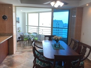 View Of Dining Area From Living Room