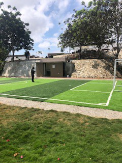Soccer Pitch In Common Area