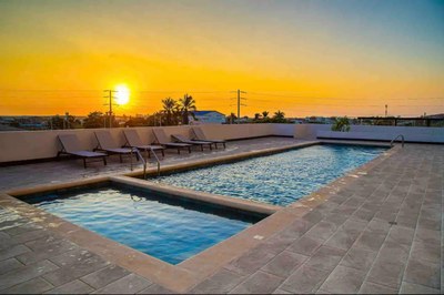 Enjoy Sunsets From The Pool