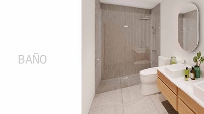 Banheiro - EPIQ - luxuosos apartamentos à venda em Carolina.