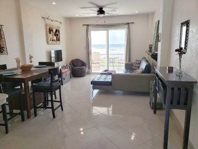 Oceanview living and dining