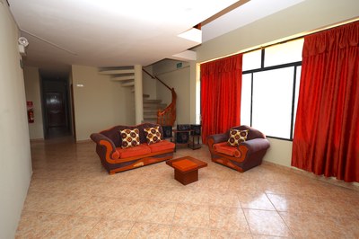 Living Room on Main Floor 
