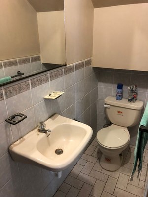 Guest Half Bathroom On Ground Floor