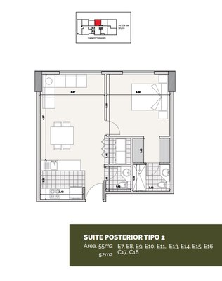 Sense - Plan E - apartments for sale in Quicentro