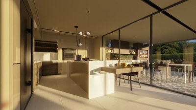 AKANA › QAYAY design› kitchen and living room