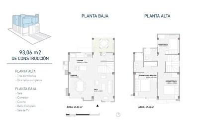 Marina Bay - House plan for sale in Manta
