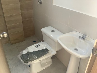 Modern Bathroom On Ground Level