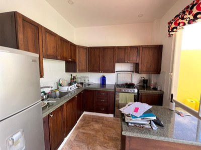Downstairs apartment kitchen