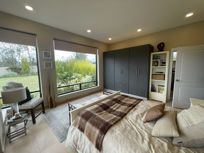 second bedroom surrounded by views