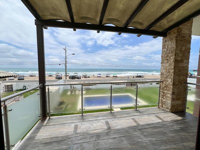 oceanview balcony overlooking the pool