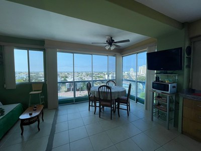 Open concept living/dining area with views!