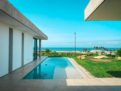 Oceanside Farm Residences – Umami-D spectacular pool with incredible view -House for sale in Puerto Cayo, Ecuador
