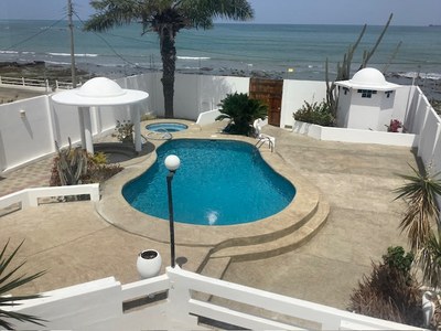 View Of Pool Area From First Bedroom